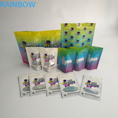Incenso di erbe della prova dell'odore che imballa le borse a chiusura lampo di Runtz del CR di Mylar per i semi di fiori delle erbacce