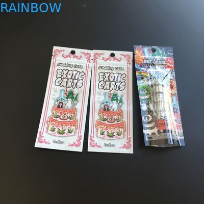 Sacchetti di plastica della stagnola di Mylar che imballano stampa su ordinazione della chiusura lampo per gli involucri del tabacco per sigari