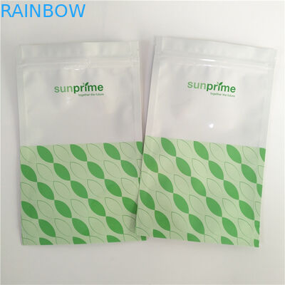 L'abitudine ha stampato Baggies sta sulla borsa d'imballaggio dei semi delle verdure secche della cipolla dell'aglio del sacchetto