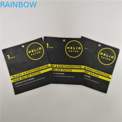 Borsa laterale della saldatura a caldo 3 eliminabili del di alluminio per le toppe della crema del gel dell'occhio/maschera facciale