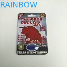 L'abitudine ha stampato la carta della bolla che imballa il grandi ragazzo/mamba di rinoceronte per il contenitore di forma diamante/della capsula