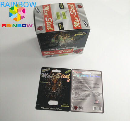 Carta UV della bolla di stampa che imballa le carte della bolla della carta della bottiglia di olio di CBD/cartuccia elettronica di Vape