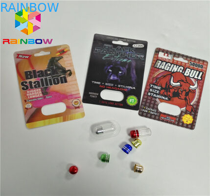 Carta UV della bolla di stampa che imballa le carte della bolla della carta della bottiglia di olio di CBD/cartuccia elettronica di Vape