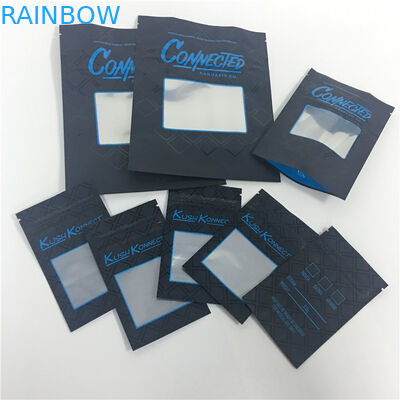 Chiusura lampo d'imballaggio di incenso di erbe di Doypack che sta sui sacchetti per tabacco CBD