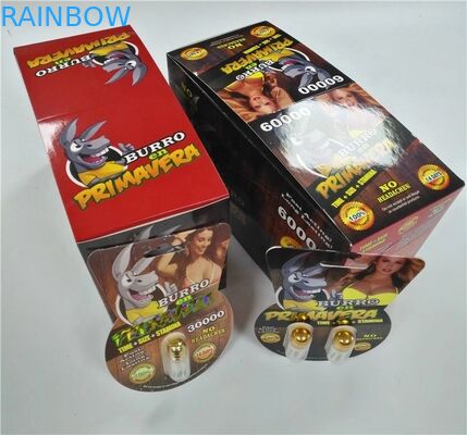 Imballaggio maschio d'imballaggio primo della capsula del rinforzatore della scatola di carta delle pillole rinoceronte/di zen 13