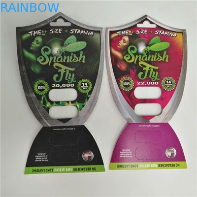 Imballaggio maschio d'imballaggio delle pillole di potenziamento del cantaride 2000 della carta della bolla della pillola del sesso