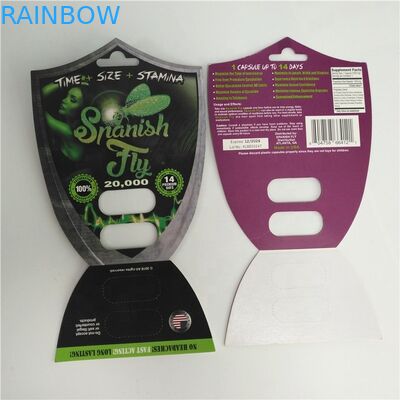 Imballaggio maschio d'imballaggio delle pillole di potenziamento del cantaride 2000 della carta della bolla della pillola del sesso