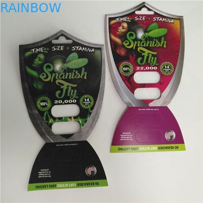 Imballaggio maschio d'imballaggio delle pillole di potenziamento del cantaride 2000 della carta della bolla della pillola del sesso