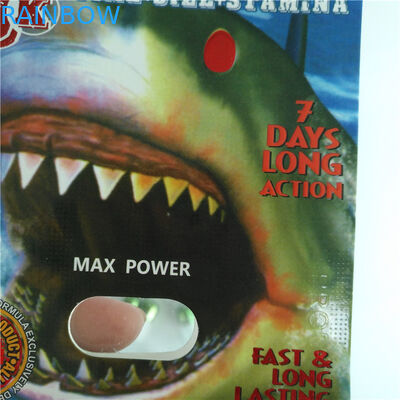 Pacchetto maschio d'imballaggio delle pillole di potenziamento della carta di carta della bolla con la pallottola di plastica