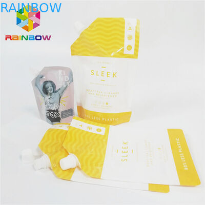 Liquidi di nylon di rivestimento lucido stanno sulla borsa d'imballaggio di compressione degli alimenti per bambini del sacchetto del becco