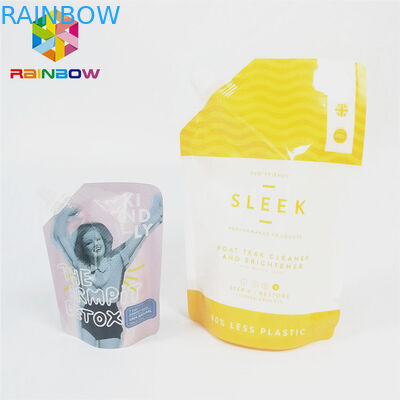 Liquidi di nylon di rivestimento lucido stanno sulla borsa d'imballaggio di compressione degli alimenti per bambini del sacchetto del becco