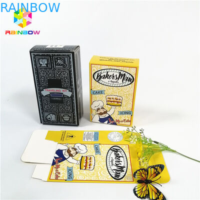 Il colore pieno ha personalizzato le scatole di carta del mestiere UV di logo con il contenitore di imballaggio dei cosmetici del regalo della bottiglia del foro di caduta