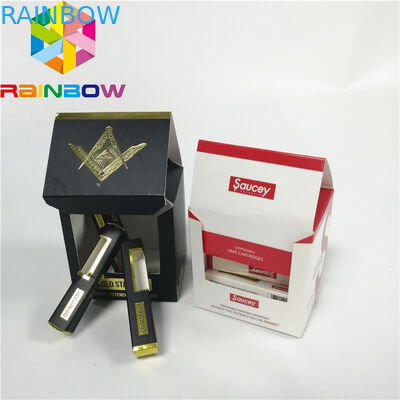 Il nuovo cosmetico su ordinazione della carta kraft Del cartone inscatola il contenitore d'imballaggio del profumo 30ml dell'olio di bottiglia di lusso del contagoccia