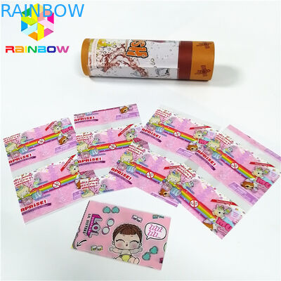 La manica degli strizzacervelli dell'ANIMALE DOMESTICO del PVC identifica la metropolitana impermeabile del film dell'involucro l'imballaggio di plastica del contenitore di bottiglia