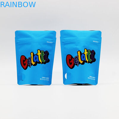Chiusura lampo risigillabile dei biscotti di CBD Runtz che imballa il materiale della borsa MOPP/VMPET/PE del sacchetto di Mylar