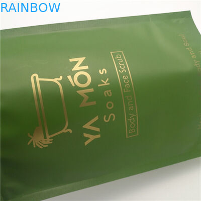 Stia sulle borse d'imballaggio a chiusura lampo del di alluminio di Doypack il corpo di 8oz 16oz che sfrega inzuppa l'imballaggio