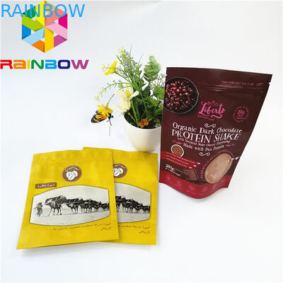 La stampa di Digital sta sulle borse d'imballaggio della stagnola lamina il logo materiale su misura