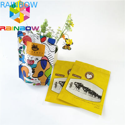 Sacchetto del di alluminio della prova dell'odore che imballa la serratura di plastica dello zip di Mylar per caffè