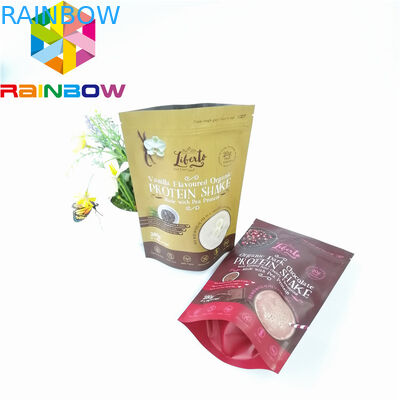 Sacchetto del di alluminio della prova dell'odore che imballa la serratura di plastica dello zip di Mylar per caffè