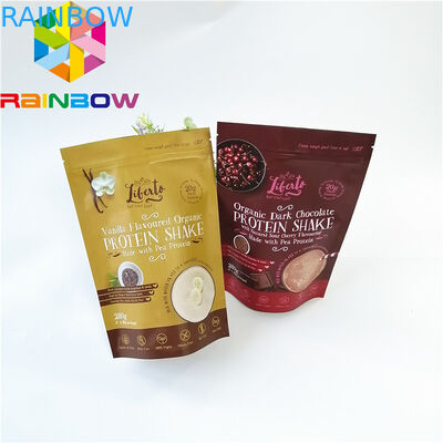 Mylar sta sulla prova dell'odore dell'imballaggio del caffè del tè del dessert delle borse del sacchetto della chiusura lampo riciclabile