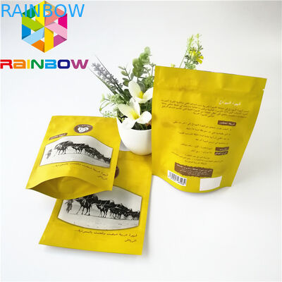 L'abitudine ha stampato la serratura dello zip laminata borsa di imballaggio per alimenti del di alluminio per il bue essiccato