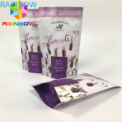 Moq basso Digital stampata sta sul cordone fatto borsa di imballaggio per alimenti del mestiere della chiusura lampo del sacchetto