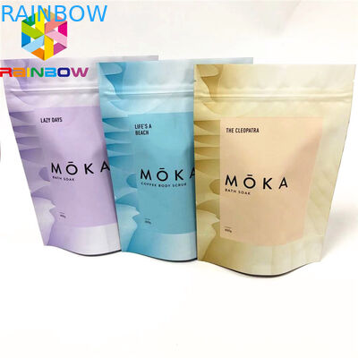Sacchetti di plastica del sale da bagno di Cbd di rivestimento di Matt che imballano il di alluminio risigillabile per alimento