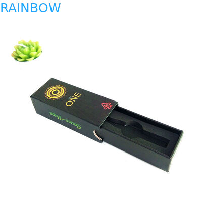 Canna - olio che imballa il contenitore di carta cerata di CBD, stampa offset d'imballaggio del contenitore 4c di cosmetico