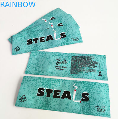 Tre sacchetti di plastica della guarnizione laterale che imballano la borsa superiore della chiusura lampo per la cannabis dell'erbaccia di CBD