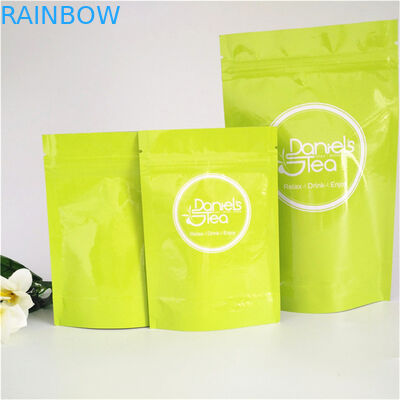 Sacchetti di plastica di superficie che imballano, borsa d'imballaggio di Matt del tè del di alluminio su misura