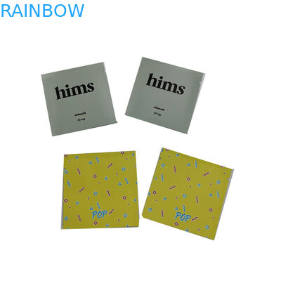 Sacchetti di plastica del film di Matt della pillola di Candy che imballano il materiale del PE di MOPP VMPET della bustina