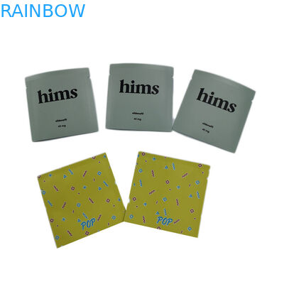 3 sacchetti di plastica della saldatura a caldo laterale che imballano il mini pacchetto della borsa del ciglio del sacchetto su misura