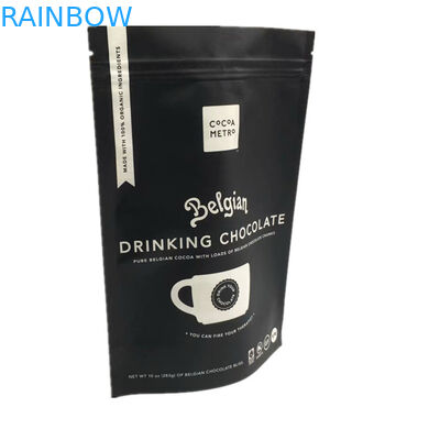 Il sacchetto di K sta sulla stampa su ordinazione risigillabile di alluminio di colore pieno della borsa di caffè