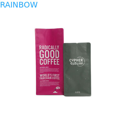 Bustine di tè della saldatura a caldo stampate abitudine risigillabili con una valvola di degassamento di modo