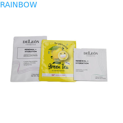 Tre borse d'imballaggio risigillabili dei sacchetti laterali della guarnizione per le estensioni Doypack del ciglio