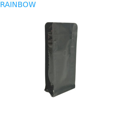 Il doppio rinforzo a chiusura lampo del fondo di Mylar insacca l'imballaggio di plastica di Biodegradeble con la valvola