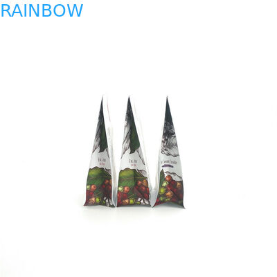 Il doppio rinforzo a chiusura lampo del fondo di Mylar insacca l'imballaggio di plastica di Biodegradeble con la valvola