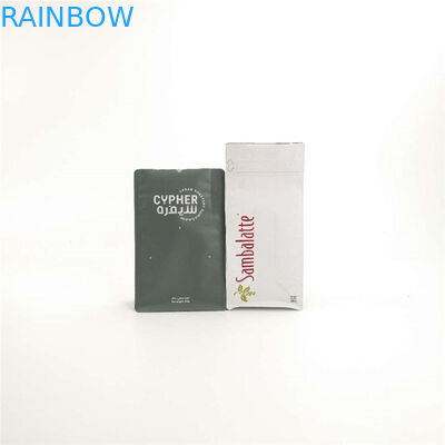 Il doppio rinforzo a chiusura lampo del fondo di Mylar insacca l'imballaggio di plastica di Biodegradeble con la valvola