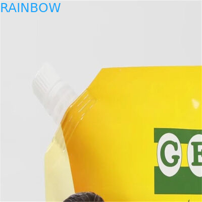 L'imballaggio di plastica dei sacchetti di plastica di Doypack sta sulla progettazione su ordinazione di stampa della prova della perdita