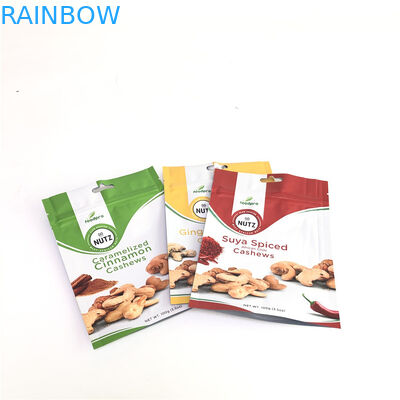 Biodegradabile stia sulla rotocalcografia su ordinazione delle borse della chiusura lampo per l'imballaggio per alimenti