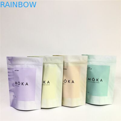 Biodegradabile stia sulla rotocalcografia su ordinazione delle borse della chiusura lampo per l'imballaggio per alimenti