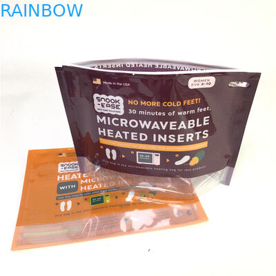 Stia sullo spessore biodegradabile di stampa su ordinazione 120-180 Mic delle borse di microonda della chiusura lampo