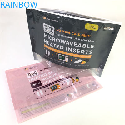 Stia sullo spessore biodegradabile di stampa su ordinazione 120-180 Mic delle borse di microonda della chiusura lampo