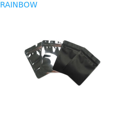 Sacchetti di plastica di superficie della metallina che imballano borsa della chiusura lampo del di alluminio la piccola per alimento