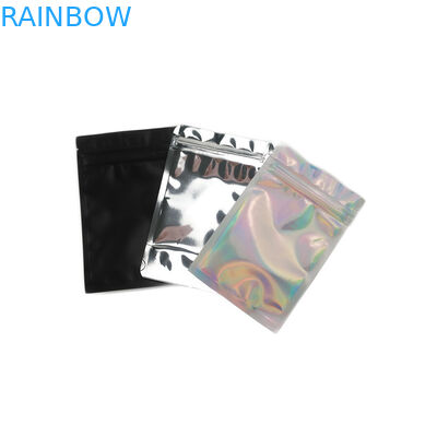 Metallina laterale d'imballaggio del sacchetto della guarnizione della borsa tre del commestibile della prova dell'odore con la chiusura lampo