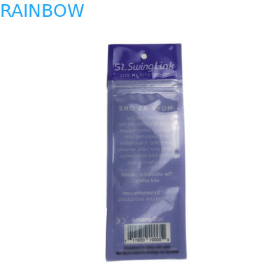 Saldatura a caldo che sigilla i sacchetti di plastica che imballano l'imballaggio materiale laminato del ciglio di rivestimento con la chiusura lampo