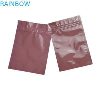 Sacchetti di plastica richiudibili che imballano piccola la chiusura lampo stampata della borsa di Lipgloss abitudine per il cosmetico