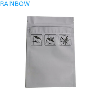 Sacchetti di plastica richiudibili che imballano piccola la chiusura lampo stampata della borsa di Lipgloss abitudine per il cosmetico