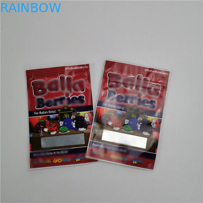 Sacchetti di plastica della borsa della chiusura lampo che imballano l'imballaggio di Gummies dell'orso di Candy dei biscotti della canapa CBD