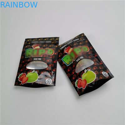 L'abitudine laterale della guarnizione di CBD 3 ha stampato sta sul materiale laminato borse d'imballaggio della stagnola dei sacchetti